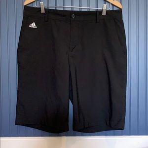 adidas 3-stripe climalite golf shorts 34”